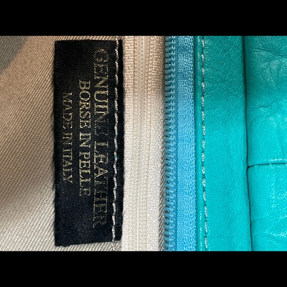 Genuine leather custom made Italian purse - Picture 5 of 5